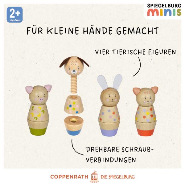Holz-Schraubklotz - Spiegelburg minis - Die Spiegelburg