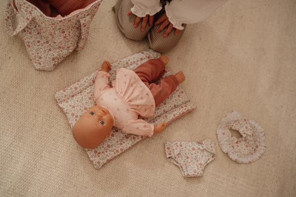 Little Dutch - Puppenwindeltasche – Mehrfarbig – Essentials – Soft Flowers