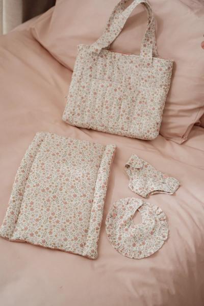 Little Dutch - Puppenwindeltasche – Mehrfarbig – Essentials – Soft Flowers