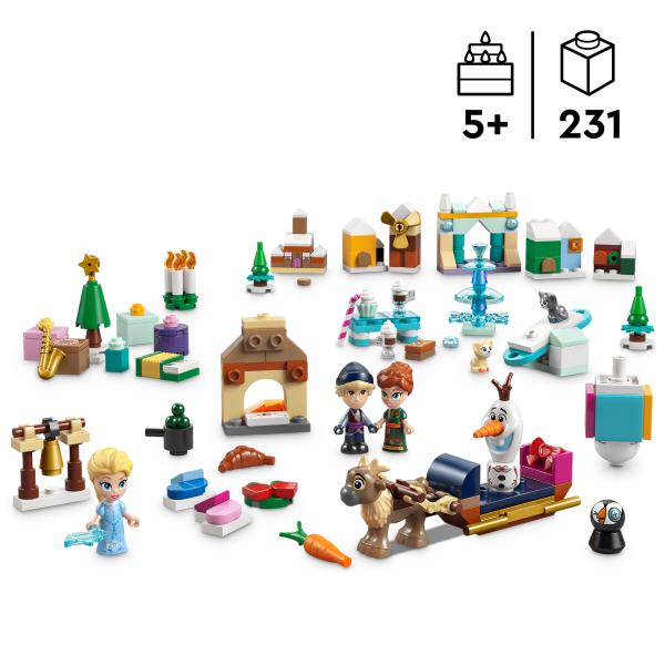 LEGO® Disney Frozen - Adventskalender 2025, Kinder Spielzeug