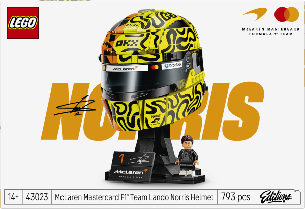 LEGO® Editions Formula 1 -  McLaren Mastercard F1® Team Lando Norris’ Helm
