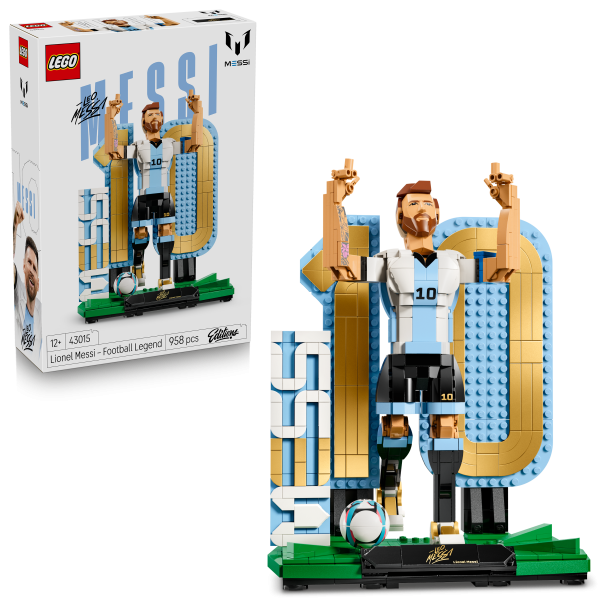 LEGO® Editions Football - Lionel Messi – Fußballlegende