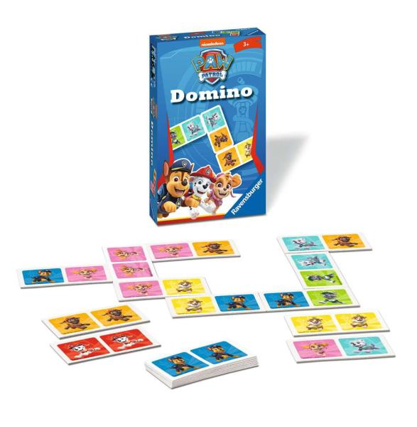 Ravensburger  Paw Patrol Domino - Mitbringspiel