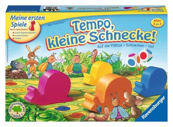 Ravensburger Kinderspiel - Tempo kleine Schnecke