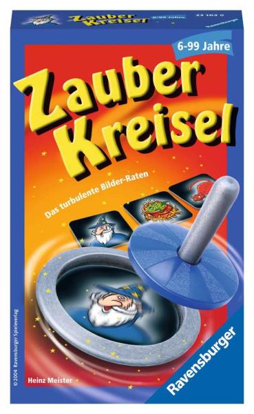 Ravensburger  - Zauberkreisel, Mitbringspiel für 2-6 Spieler, ab 6 Jahren,