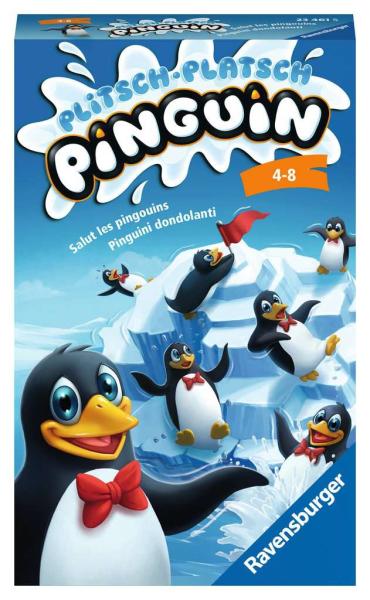 Ravensburger  - Plitsch Platsch Pinguin Mitbringspiel