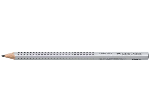 Faber- Castell 2001 silber Bleistift Jumbo Grip B