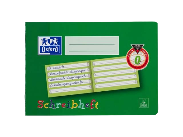 Schreib-Lernheft 0 A5/16 Lin 0 querformat Oxford