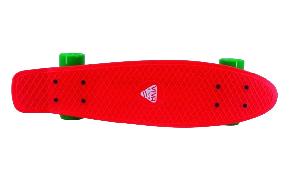 VIVA SPoRT Skateboard SPALVA rot