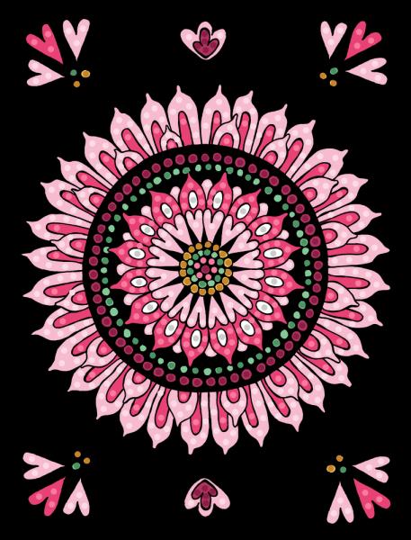 Diamond Painting Mandalas 100% selbst gemacht
