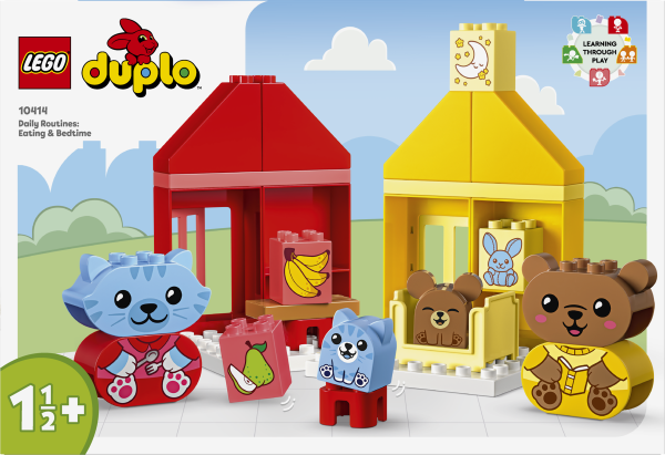 LEGO® DUPLO® Creative Play - Alltagsroutinen: Essen & Schlafenszeit