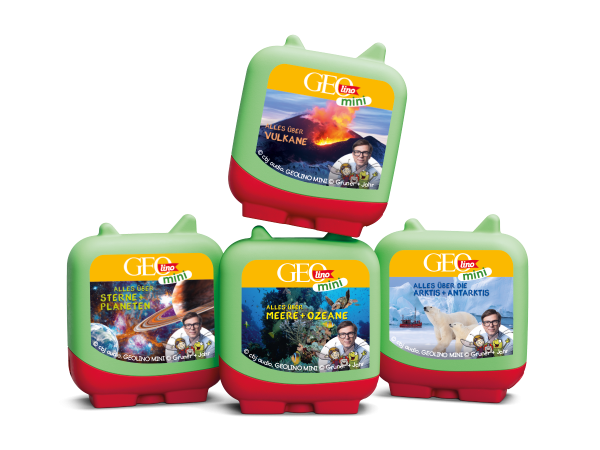 Tonies. - Clever Tonies - GEOLINO MINI-Set – bestehend aus 4 Clever Tonies
