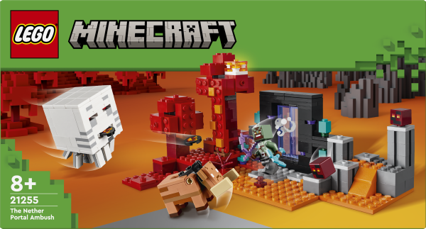 LEGO® Minecraft™ - Hinterhalt am Netherportal