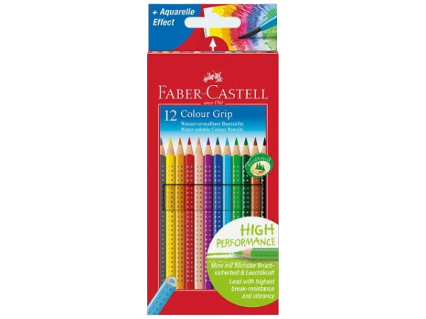 Faber-Castell 12er dünne Colour- grip