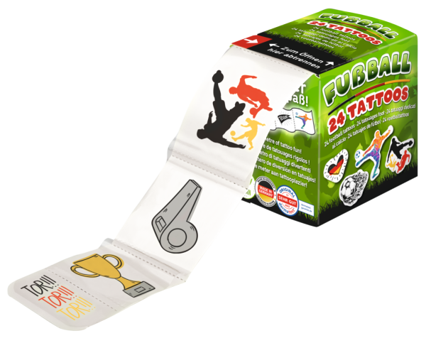 moses - Fußball Tattoos von der Rolle