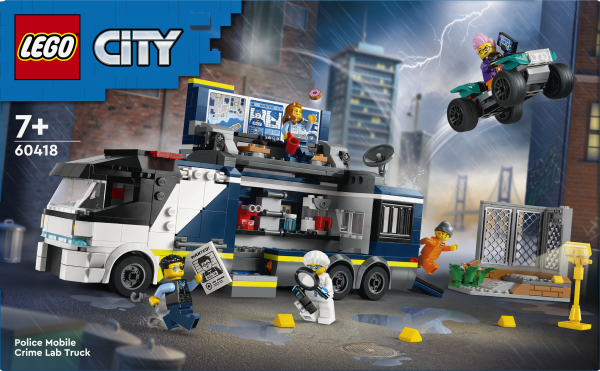 LEGO® City Police - Polizeitruck mit Labor