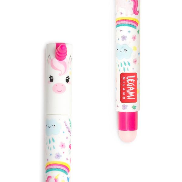 Löschbarer Gelstift - Erasable Pen Einhorn - LEGAMI