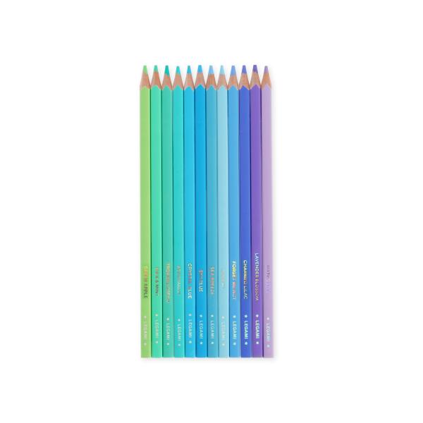 Set aus 12 Buntstiften - Live Colorfully Ocean - LEGAMI