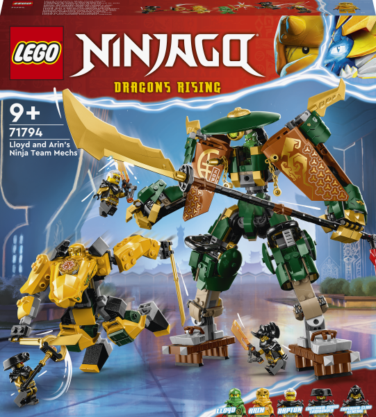 LEGO NINJAGO® - Lloyds und Arins Training-Mechs