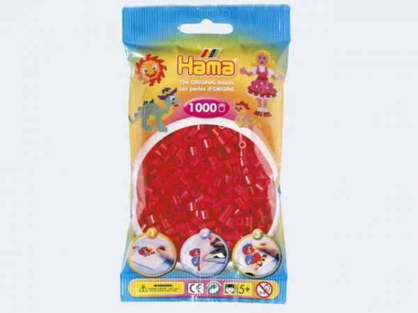 Hama 1000 Perlen Rot