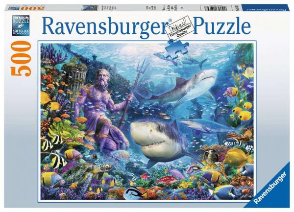 Ravensburger Puzzle - Herrscher der Meere - 500 Teile