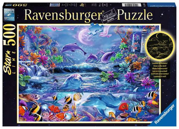 Ravensburger Puzzle - Im Zauber des Mondlichts - 500 Teile