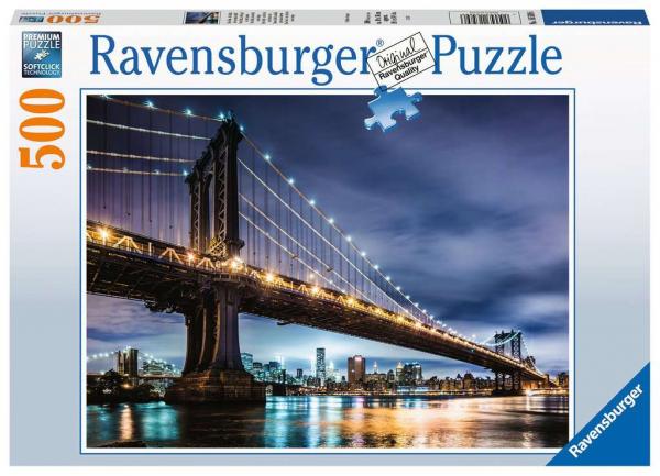 Ravensburger Puzzle 16589 - New York - die Stadt, die niemals schläf