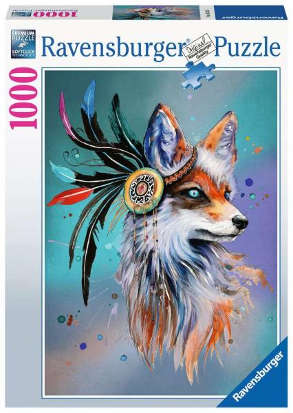 Ravensburger Puzzle 16725 - Boho Fuchs - 1000 Teile