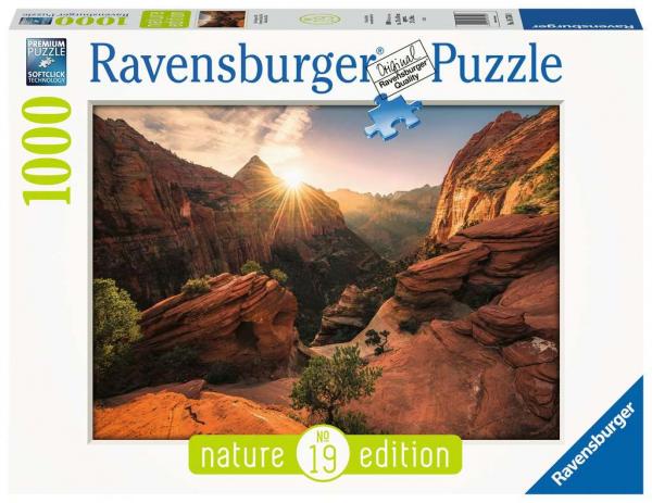 Ravensburger Puzzle 16754 - Zion Canyon USA- 1000 Teile