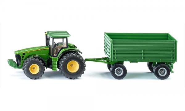 Siku 1953  John Deere mit Hänger 1:50