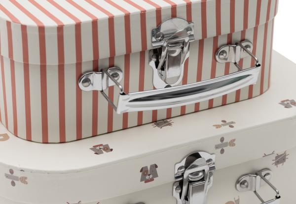 Jollein - Spielkoffer - Animal Friends - 2 Stück