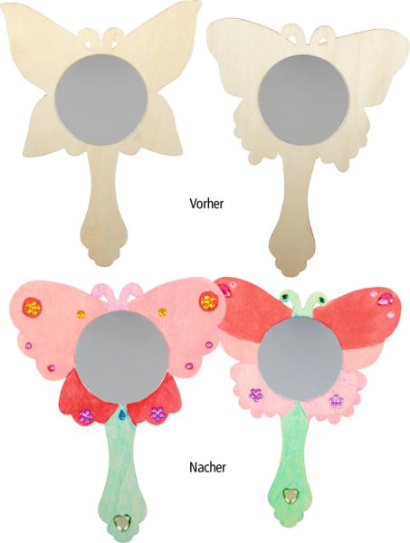 Handspiegel zum Selbstgestalten - Prinzessin Lillifee - Die Spiegelburg