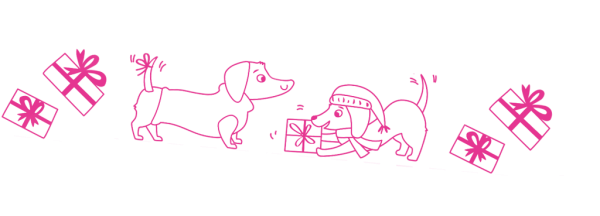 moses - Rollstempel Winterzauber Hund