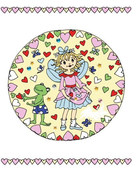 Malblock mit Glitzersteinchen: Mandalas (Prinzessin Lillifee) - Die Spiegelburg